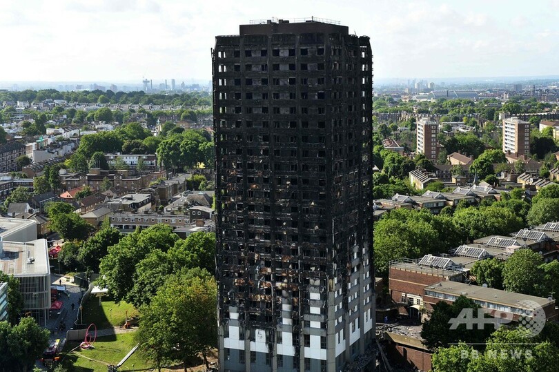 英ロンドン高層住宅火災、消防の対応適切なら「死者減らせた」 報告書