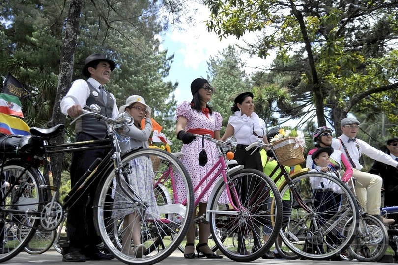 コロンビアで カーフリーデー 自転車で気分よく 写真16枚 国際ニュース Afpbb News