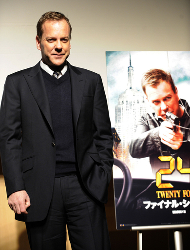 24 ジャックバウアー役 キーファーサザーランド 直筆サイン 24
