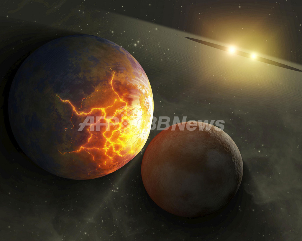 近接連星系の惑星、日常的に衝突か NASA 近接連星系の惑星、日常的に衝突か NASA