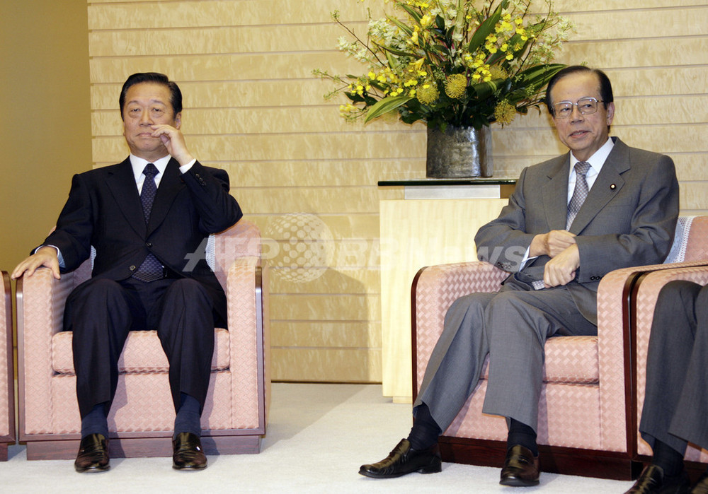 小沢氏、福田首相の新テロ法案への協力要請を拒否 写真4枚 国際