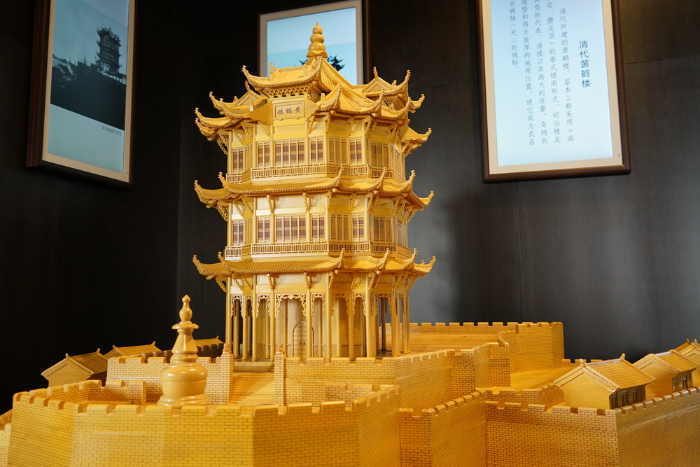 宋代と清代の黄鶴楼、精巧な模型で再現 中国・湖北省 写真14枚