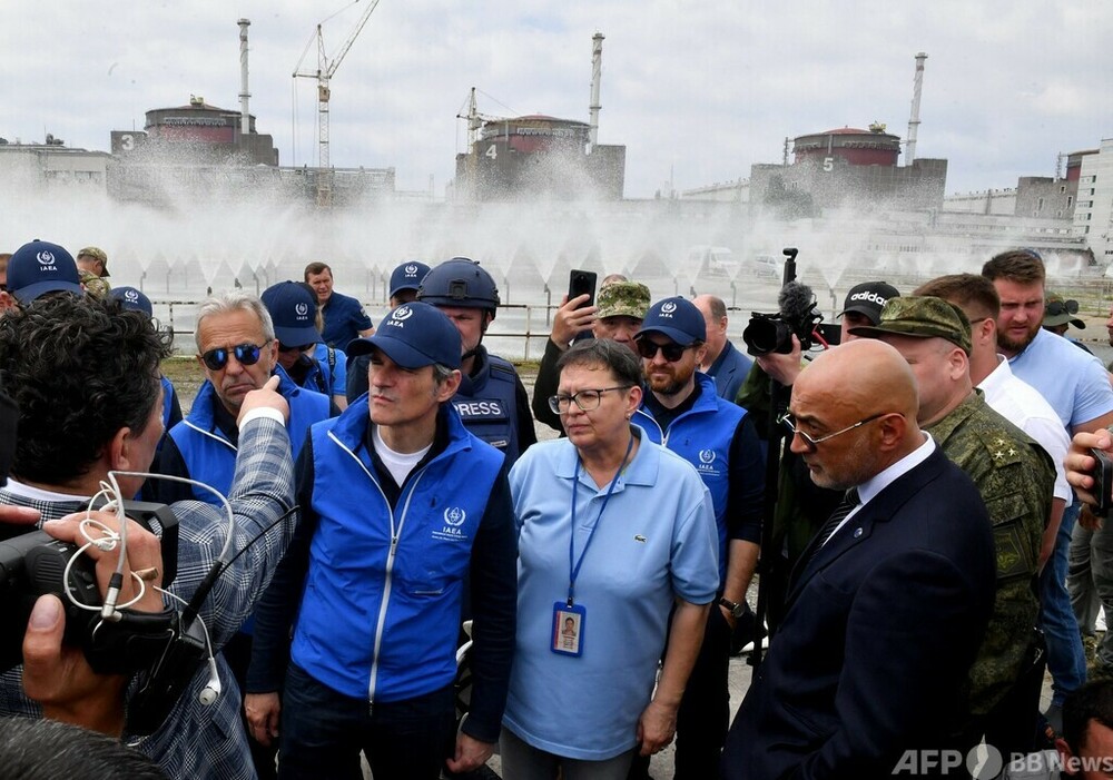 ザポリージャ原発の状況「深刻」 IAEA事務局長が視察 写真9枚 国際ニュース:AFPBB News