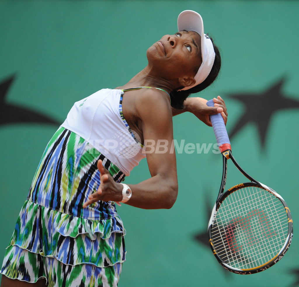 ヴィーナス サファロワに勝利し3回戦進出 全仏オープン 国際ニュース Afpbb News
