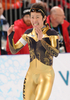 2010年%%バンクーバー冬季五輪%%スピードスケート男子5000メートル。6分33秒90で19位に終わった日本の平子裕基（%%Hiroki Hirako%%）。（2010年2月13日撮影）(c)AFP/TOSHIFUMI KITAMURA