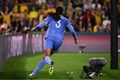 サッカー女子W杯オーストラリア・ニュージーランド大会、グループF、フランス対ブラジル。勝ち越しゴールを決めて喜ぶフランスのウェンディ・ルナール（2023年7月29日撮影）。(c)FRANCK FIFE / AFP