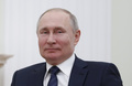ロシアのウラジーミル・プーチン大統領。首都モスクワのクレムリン（大統領府）で（2020年2月27日撮影）。(c)EVGENIA NOVOZHENINA / POOL / AFP
