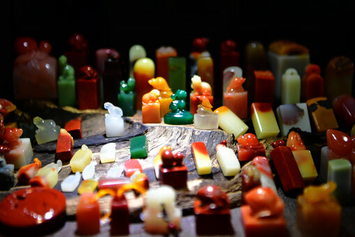 悠久の歴史をもつ「4大印章石」寿山石彫 福建省福州市 写真14枚