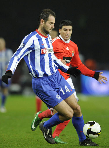 ベンフィカ ヘルタ・ベルリンとの初戦はドロー