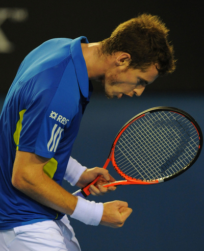 マレー 2戦連続のストレート勝ちで3回戦へ、全豪オープンテニス