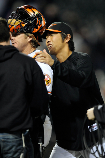 上原 ヤンキース戦で初登板初勝利、松井秀は無安打