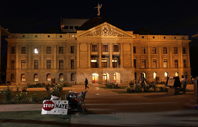 「同性愛者の入店お断り」法案を拒否、米アリゾナ州知事