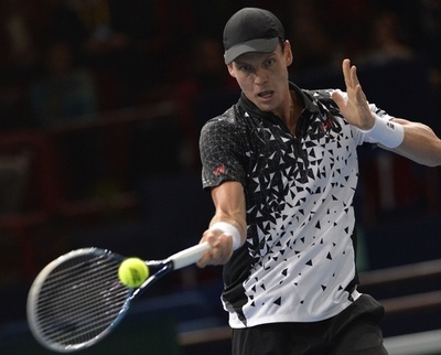 ベルディハがフルセット制し3回戦へ、パリ・マスターズ