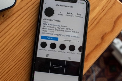 黒塗り画像で黒人と連帯 SNSで投稿相次ぐ