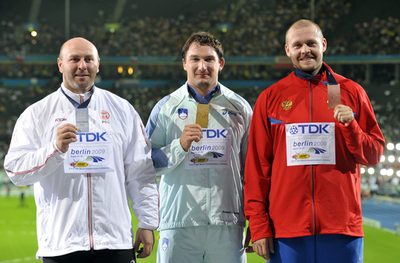 コズムス 男子ハンマー投げを制す、世界陸上ベルリン大会