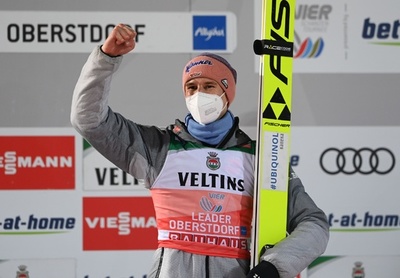 ガイガーがジャンプ週間初戦制す、数日前までコロナ隔離も