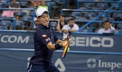 錦織が深夜の大熱戦制す、ヤング退け3回戦へ シティOP