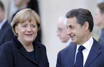 独仏首脳、EU条約改正呼びかけ 欧州市場の株価上昇