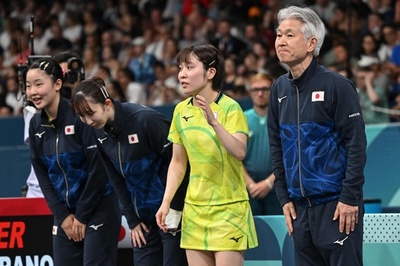 日本 男女ともに快勝で準々決勝へ パリ五輪卓球団体