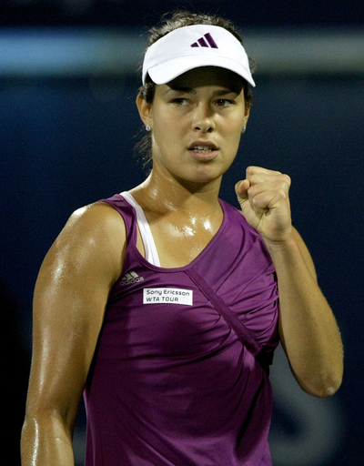 イワノビッチ クレイバノワを下し3回戦へ、ドバイ選手権