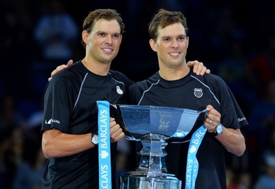 ブライアン兄弟、ATPツアー・ファイナルで4度目の優勝