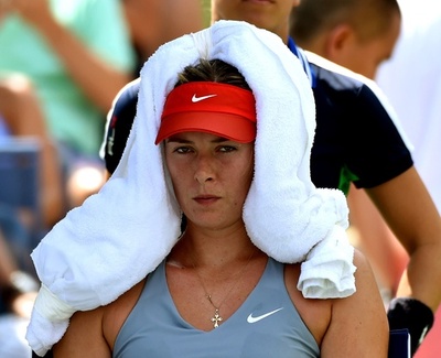 全米オープン敗退のシャラポワ、「モチベーションが上がる」