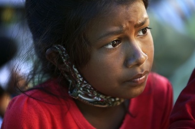 ネパール地震、子どもたちに残る心の傷