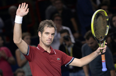 ガスケが錦織との3回戦に進出、パリ・マスターズ