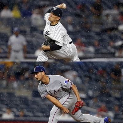 田中とダルビッシュ、メジャー初対決でともに無失点の好投