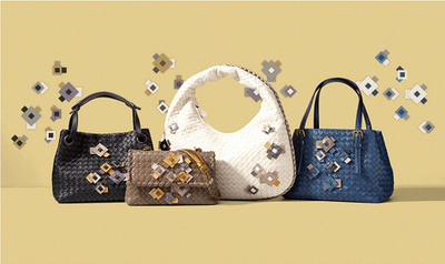 万華鏡のようにきらめく「ボッテガ・ヴェネタ」アジア限定バッグ