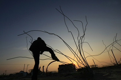 イスラエルの大規模攻撃から1年、ガザに追悼サイレン響く