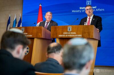 イスラエル外相、パレスチナ国家承認に警告「一方的対応」示唆