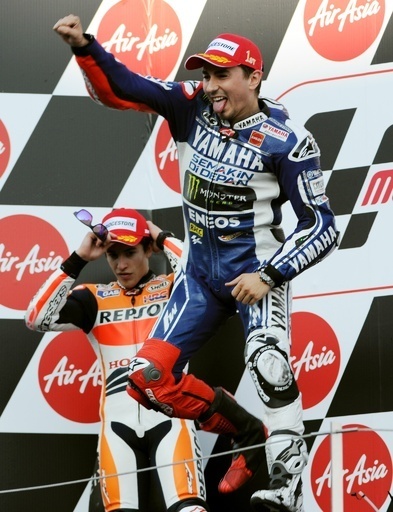 ロレンゾが日本GPで優勝、総合優勝の可能性残す