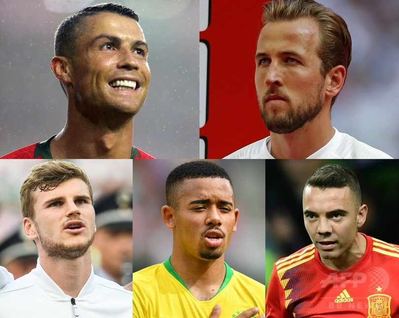 狙った獲物は逃さない、W杯で得点王狙うゴールハンターたち