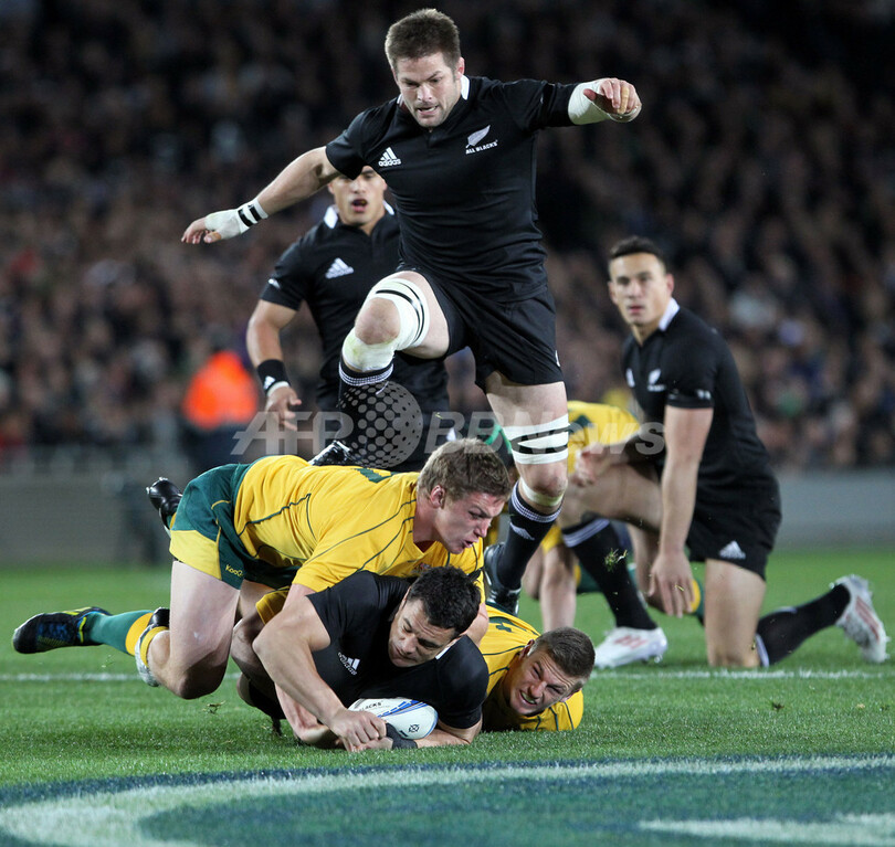 オールブラックスがワラビーズを一蹴、ザ・ラグビーチャンピオンシップ