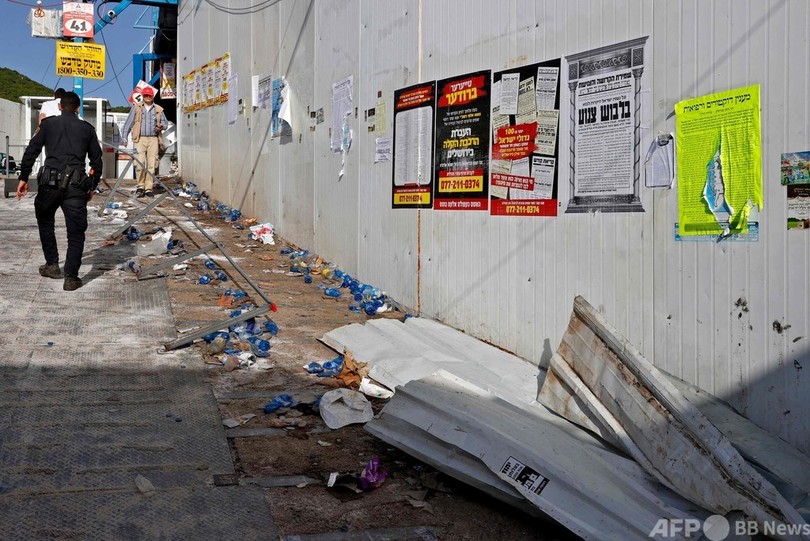 ユダヤ教行事で人殺到、少なくとも44人死亡 イスラエル