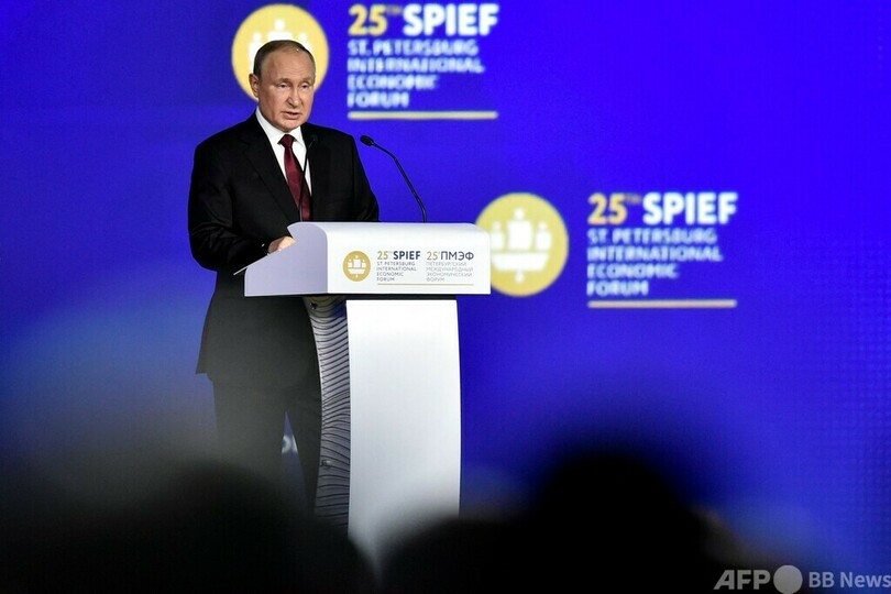 プーチン氏、ウクライナのEU加盟「全く反対せず」