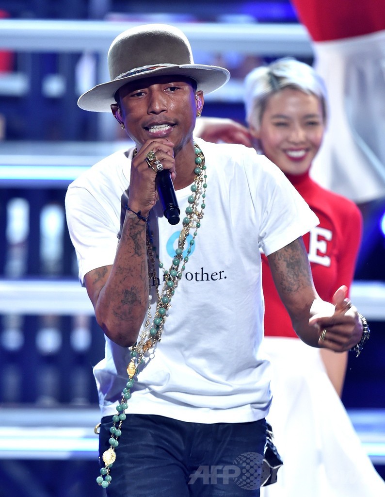 「BETアワード」にファレル・ウィリアムスらが登場