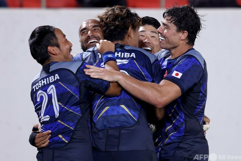 日本がトンガに競り勝つ ラグビーW杯へ士気上がる1勝