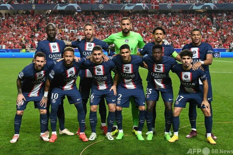 PSGがベンフィカと分ける、メッシ弾も空砲 欧州CL