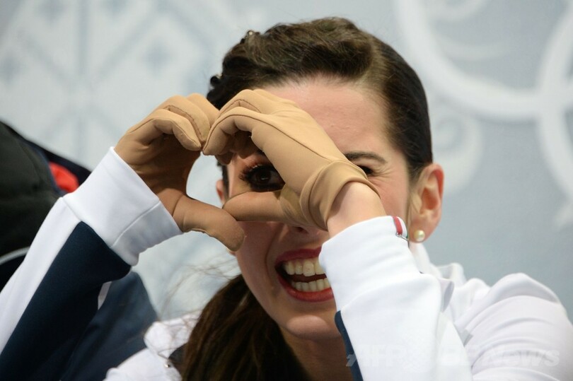 フィギュア女子シングルで11位のマルケイ、ソチ五輪