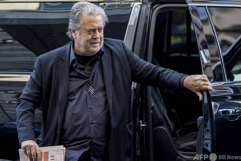 バノン氏、議会侮辱で有罪評決 トランプ氏元側近