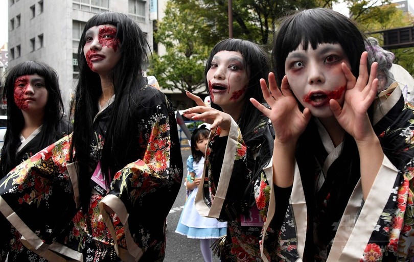 国内最大級 カワサキハロウィン 焼け焦げたノート7も 写真28枚 国際ニュース Afpbb News