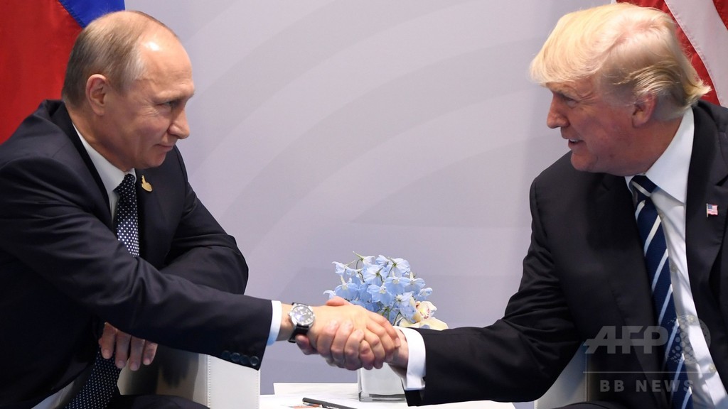 トランプ氏、ハッキング問題でロシアと「協働」表明 トランプ氏、ハッキング問題でロシアと「協働」表明