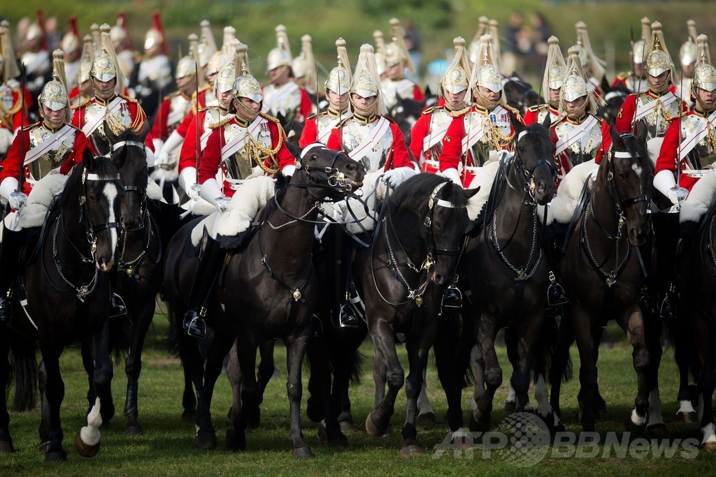 ロンドン公園に騎兵ずらり、恒例の閲兵式 写真10枚 国際ニュース:AFPBB News