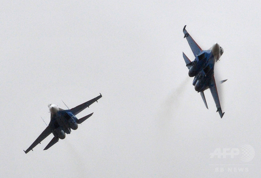 NATO軍機がロシア国防相搭乗機に接近 バルト海上空 NATO軍機がロシア国防相搭乗機に接近 バルト海上空