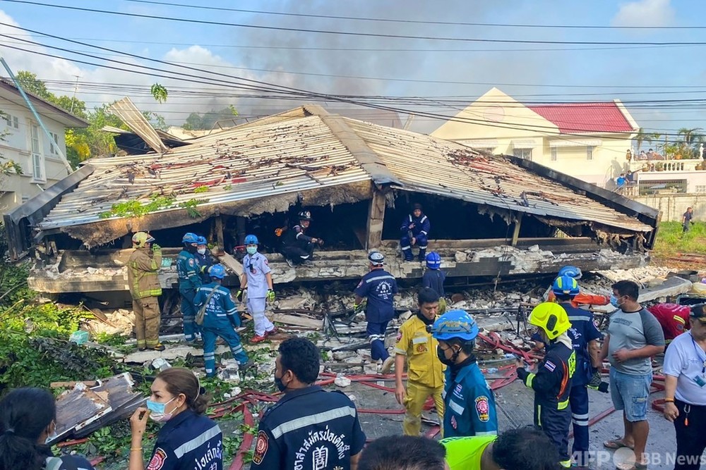 タイ首都で住宅倒壊、4人死亡