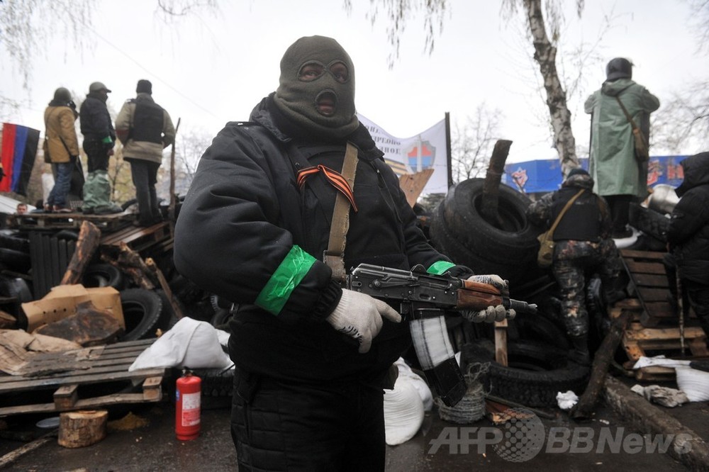 国際ニュース：AFPBB Newsウクライナ、東部の対テロ作戦で死者 「ロシアが戦争仕掛けた」