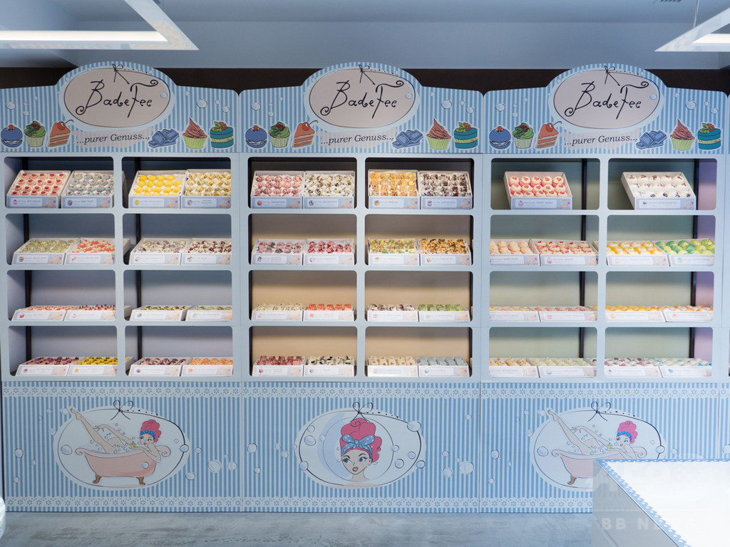 カップケーキ型の入浴剤も、ドイツ発美容ブランド「バデフィー」が日本上陸