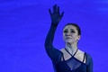 ロシア・モスクワで行われたショーで、演技に臨むカミラ・ワリエワ（2023年2月14日撮影）。(c)Kirill KUDRYAVTSEV / AFP